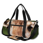 Funny Giraffe Print Gym Bag
