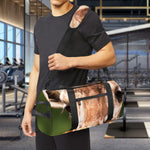 Funny Giraffe Print Gym Bag