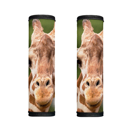 Funny Giraffe Print Handle Covers