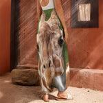 Funny Giraffe Print Harem Pants