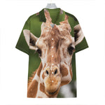 Funny Giraffe Print Hawaiian Shirt