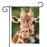 Funny Giraffe Print House Flag