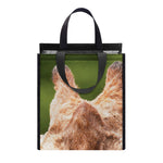 Funny Giraffe Print Insulated Lunch Tote