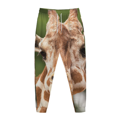 Funny Giraffe Print Jogger Pants