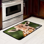 Funny Giraffe Print Kitchen Mat