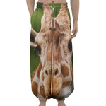 Funny Giraffe Print Lantern Pants