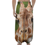 Funny Giraffe Print Lantern Pants