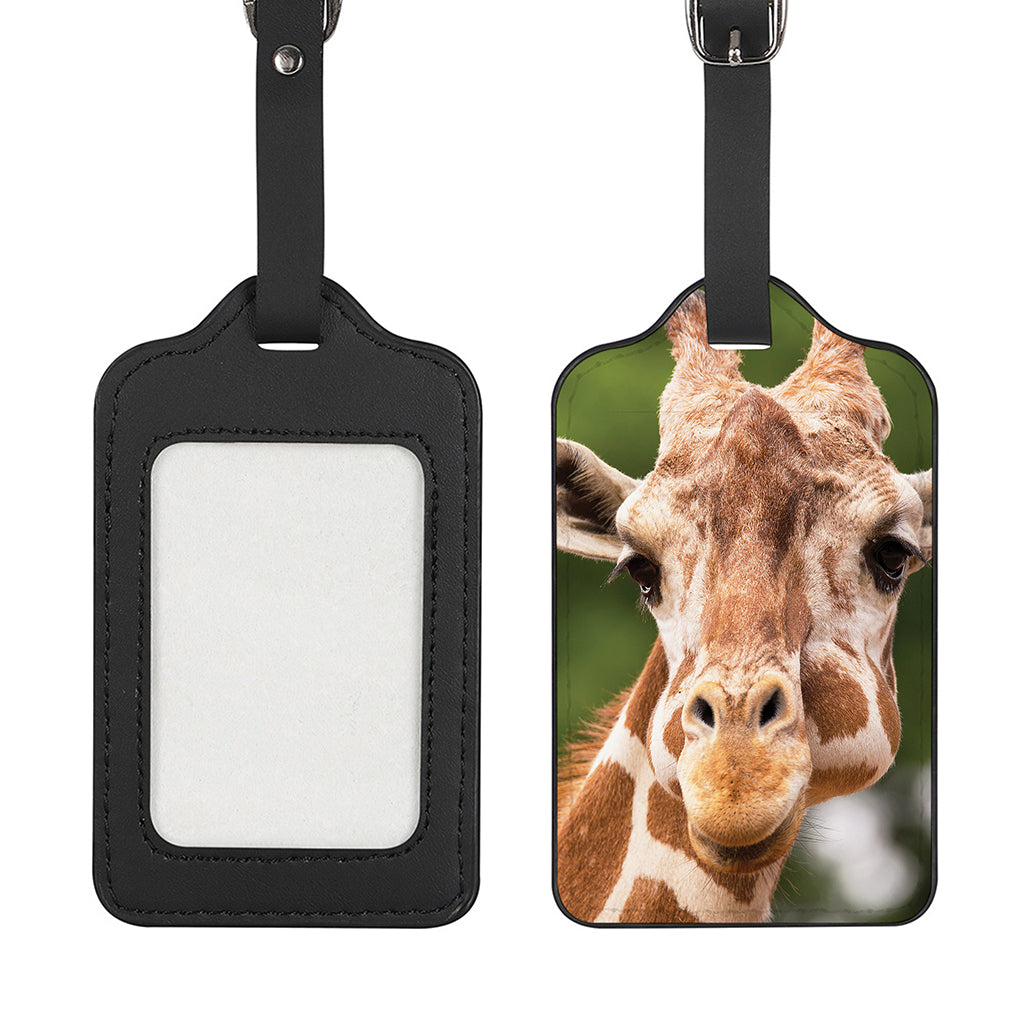 Funny Giraffe Print Luggage Tag