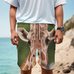Funny Giraffe Print Men's Cargo Shorts