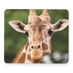Funny Giraffe Print Mouse Pad