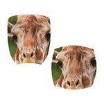 Funny Giraffe Print Office Chair Cover