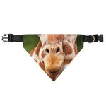 Funny Giraffe Print Over The Collar Dog Bandana
