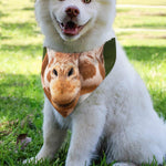 Funny Giraffe Print Over The Collar Dog Bandana