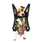 Funny Giraffe Print Pet Carrier Backpack