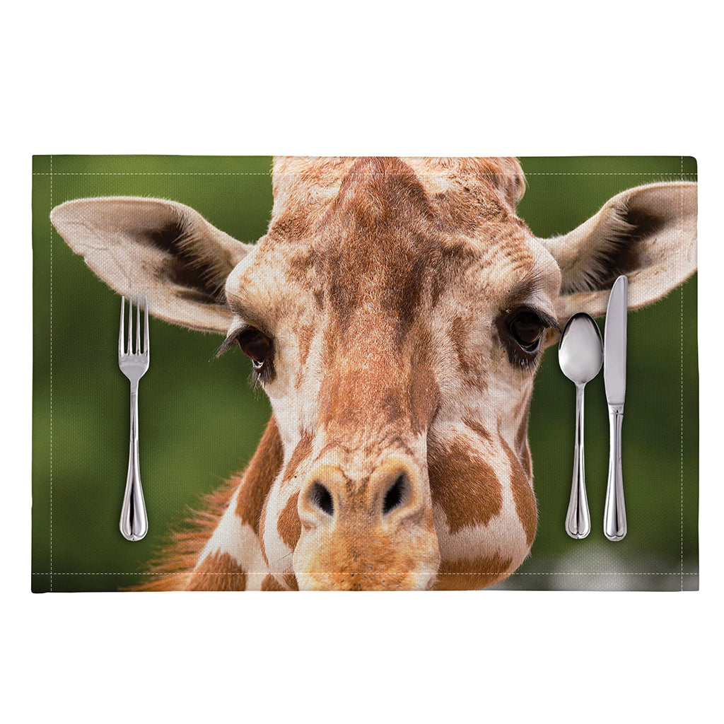 Funny Giraffe Print Placemat