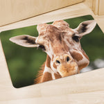 Funny Giraffe Print Polyester Doormat