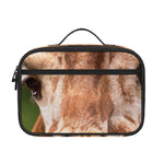 Funny Giraffe Print Portable Lunch Bag