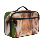 Funny Giraffe Print Portable Lunch Bag