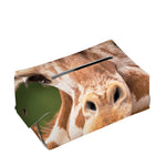 Funny Giraffe Print Rectangle Tissue Box Cover