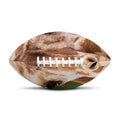 Funny Giraffe Print Rugby Ball