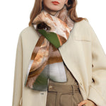 Funny Giraffe Print Scarf