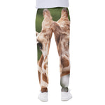 Funny Giraffe Print Scuba Joggers