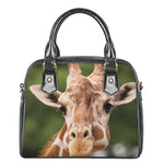 Funny Giraffe Print Shoulder Handbag