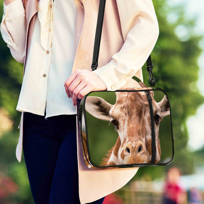 Funny Giraffe Print Shoulder Strap Bible Bag