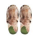 Funny Giraffe Print Slippers