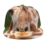 Funny Giraffe Print Snapback Cap