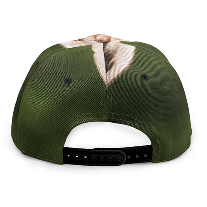 Funny Giraffe Print Snapback Cap