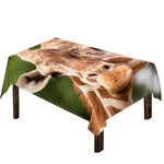 Funny Giraffe Print Tablecloth