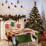 Funny Giraffe Print Tablecloth