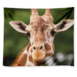 Funny Giraffe Print Tapestry