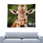 Funny Giraffe Print Tapestry