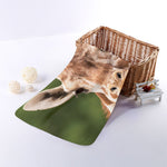 Funny Giraffe Print Towel