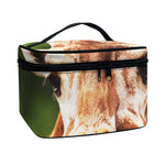 Funny Giraffe Print Travel Makeup Bag