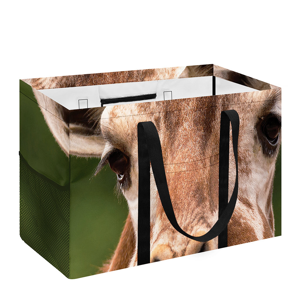 Funny Giraffe Print Utility Tote Bag
