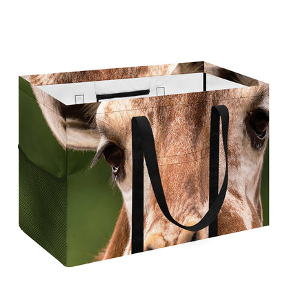 Funny Giraffe Print Utility Tote Bag