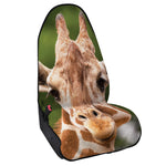 Funny Giraffe Print Waterproof Car Seat Cover