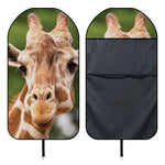 Funny Giraffe Print Waterproof Car Seat Cover