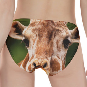 Funny Giraffe Print Women's Panties