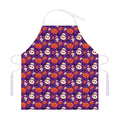 Funny Halloween Pumpkin Pattern Print Adjustable Apron