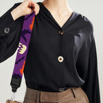 Funny Halloween Pumpkin Pattern Print Bag Strap