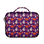 Funny Halloween Pumpkin Pattern Print Briefcase Bible Bag