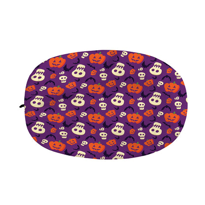 Funny Halloween Pumpkin Pattern Print Car Side Mirror Covers