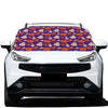 Funny Halloween Pumpkin Pattern Print Car Windshield Snow Cover