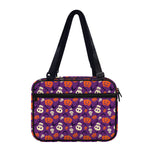 Funny Halloween Pumpkin Pattern Print Double Strap Bible Bag