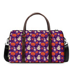 Funny Halloween Pumpkin Pattern Print Duffle Bag