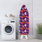 Funny Halloween Pumpkin Pattern Print Ironing Board Cover